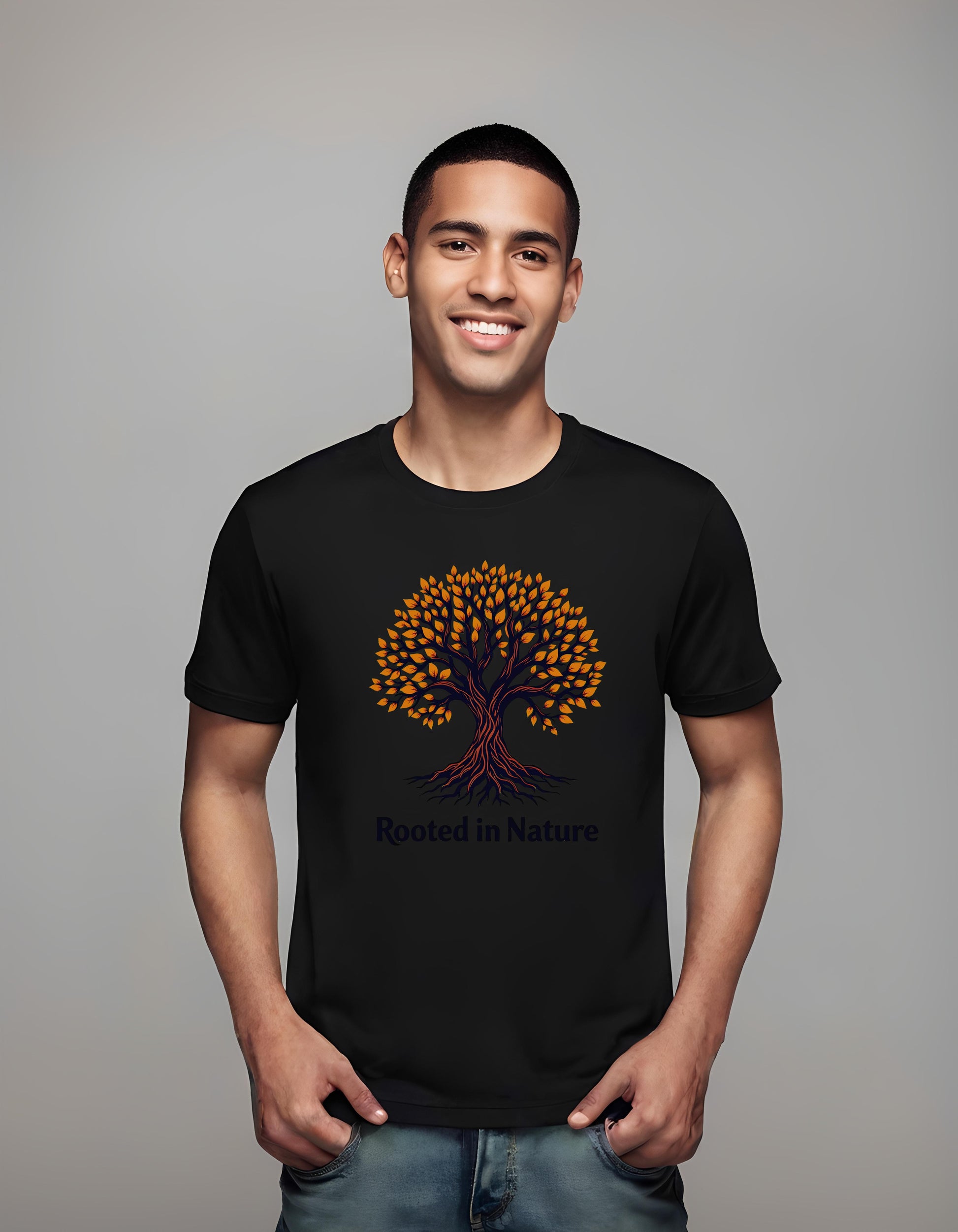 nature-inspired decor - soft cotton t-shirt