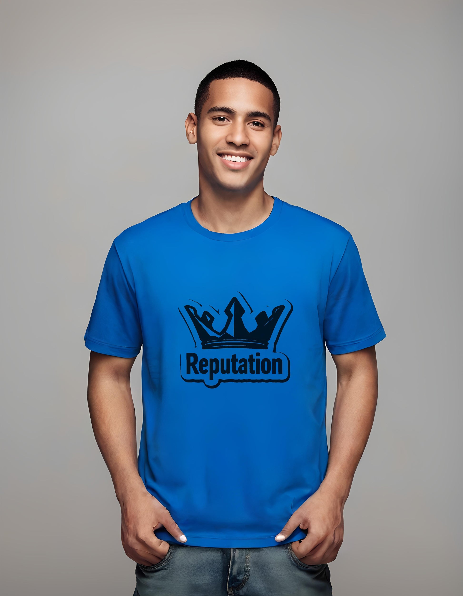 Royal Reputation Crown | Classic T-Shirt (Unisex) T-Shirt - bosses, crown design, for_men