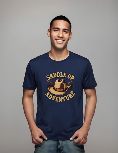 adventure lovers - cowboy culture merchandise - t-shirt