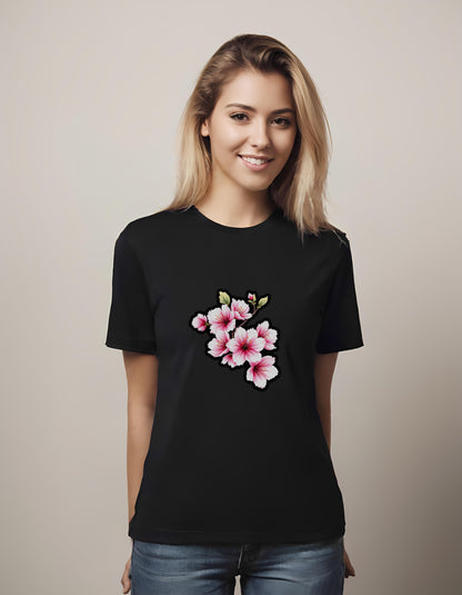 cherry blossom shirt - t-shirt - illustration