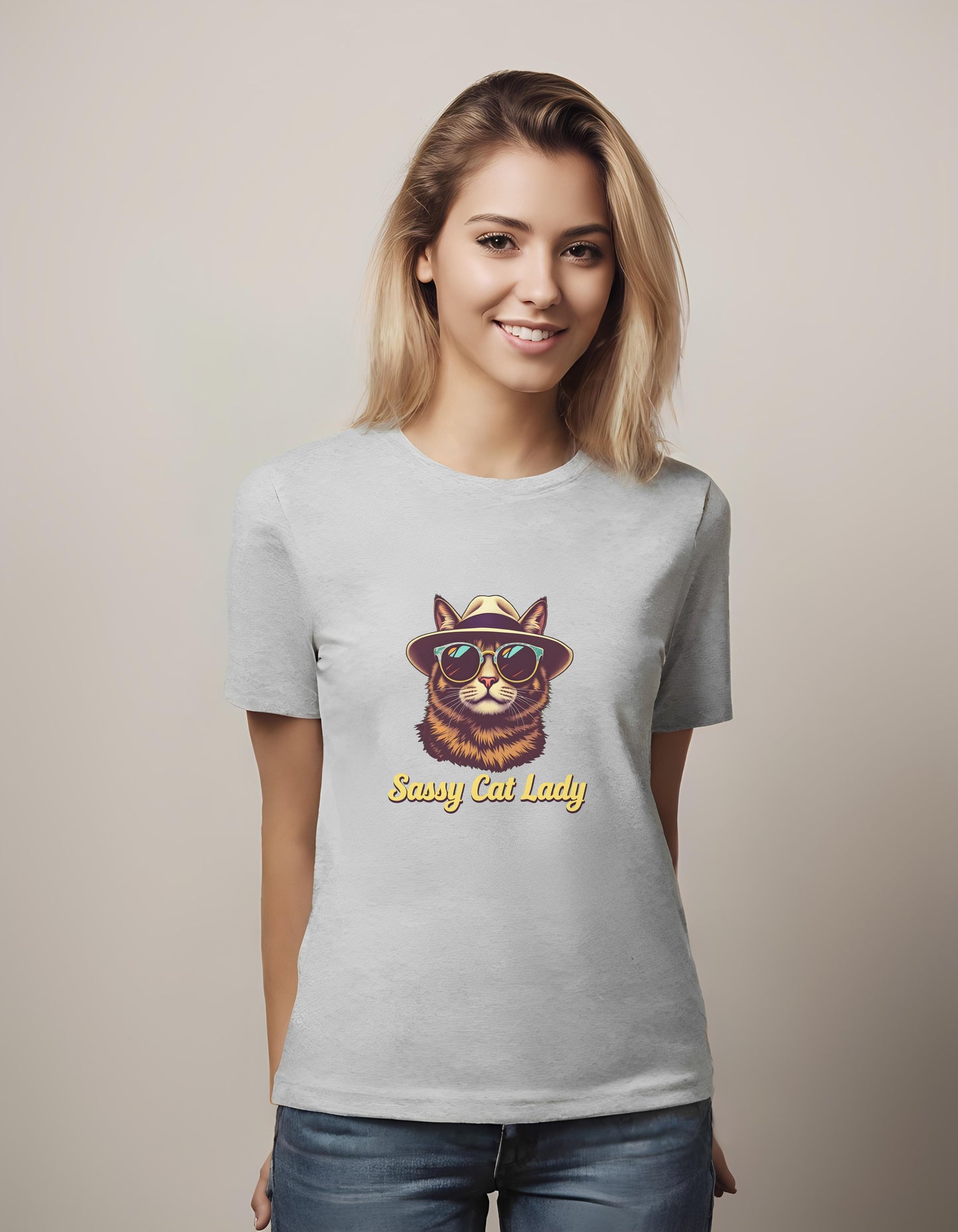 cat lover t-shirt - playful cat design - family