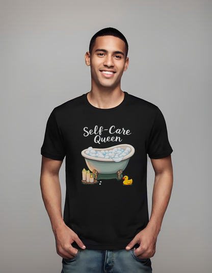 bathroom - serene home art - relaxation seekers - t-shirt