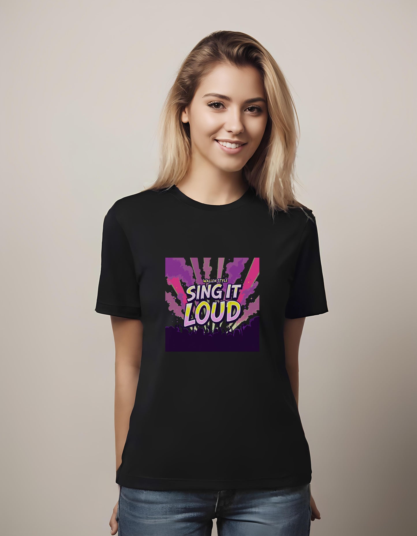 t-shirt - cartoon - concert