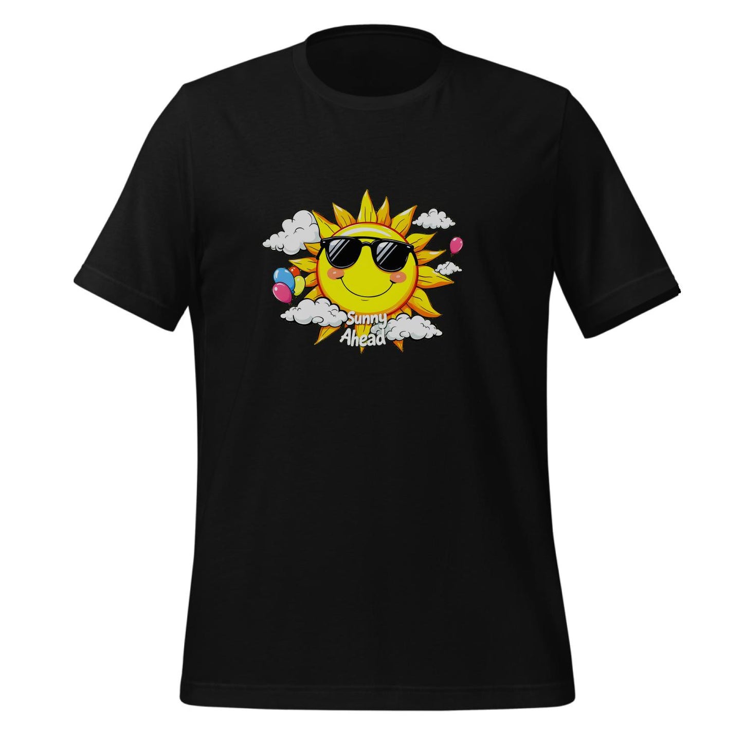 students - t-shirt - fluffy clouds - adventure shirt