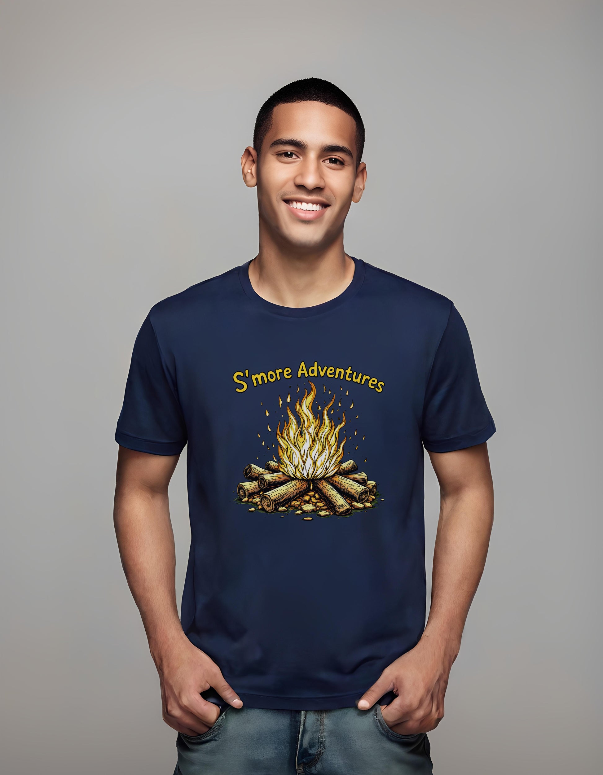 t-shirt - campfire - fun - nostalgic campfire shirt