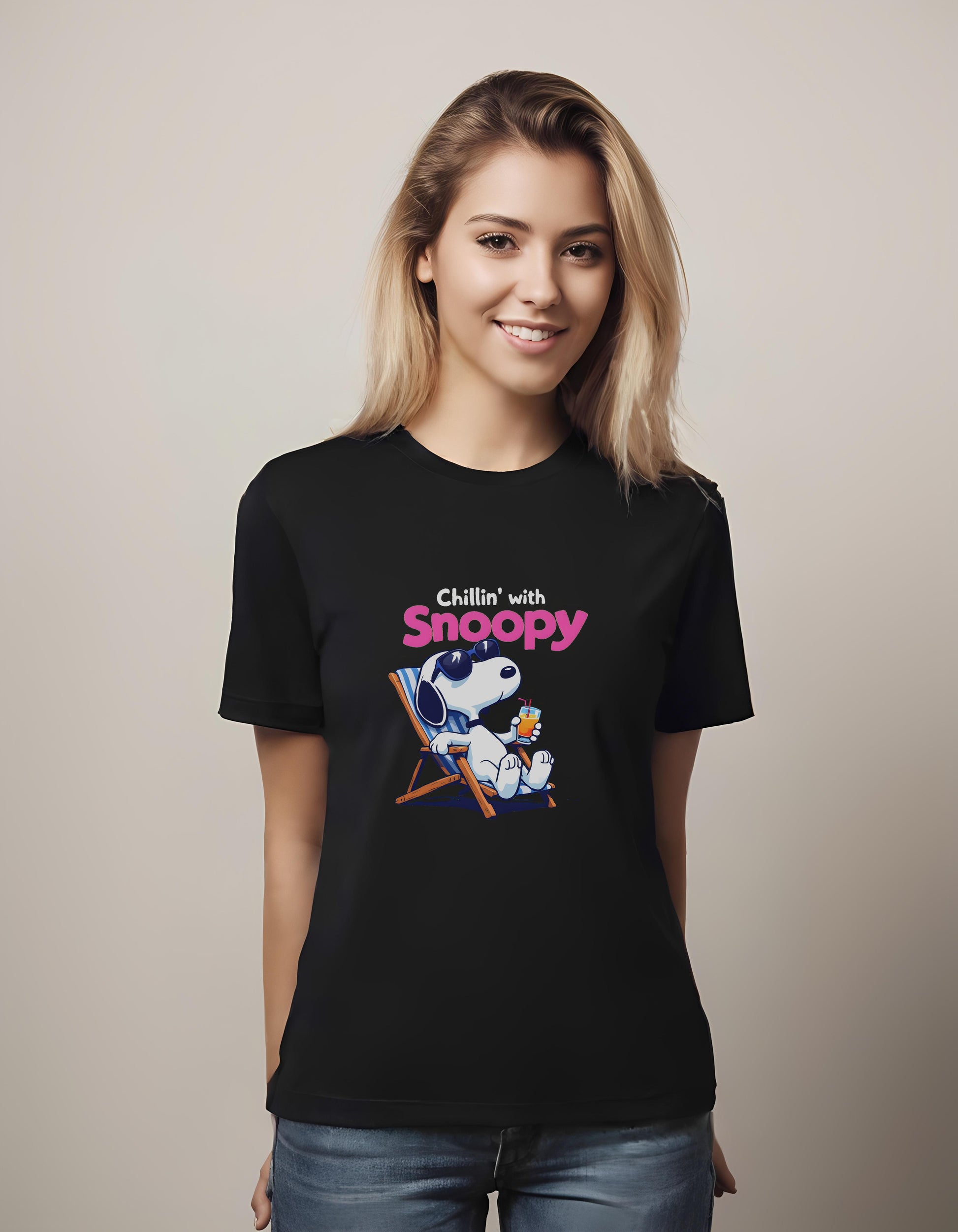 playfulness - t-shirt - snoopy design