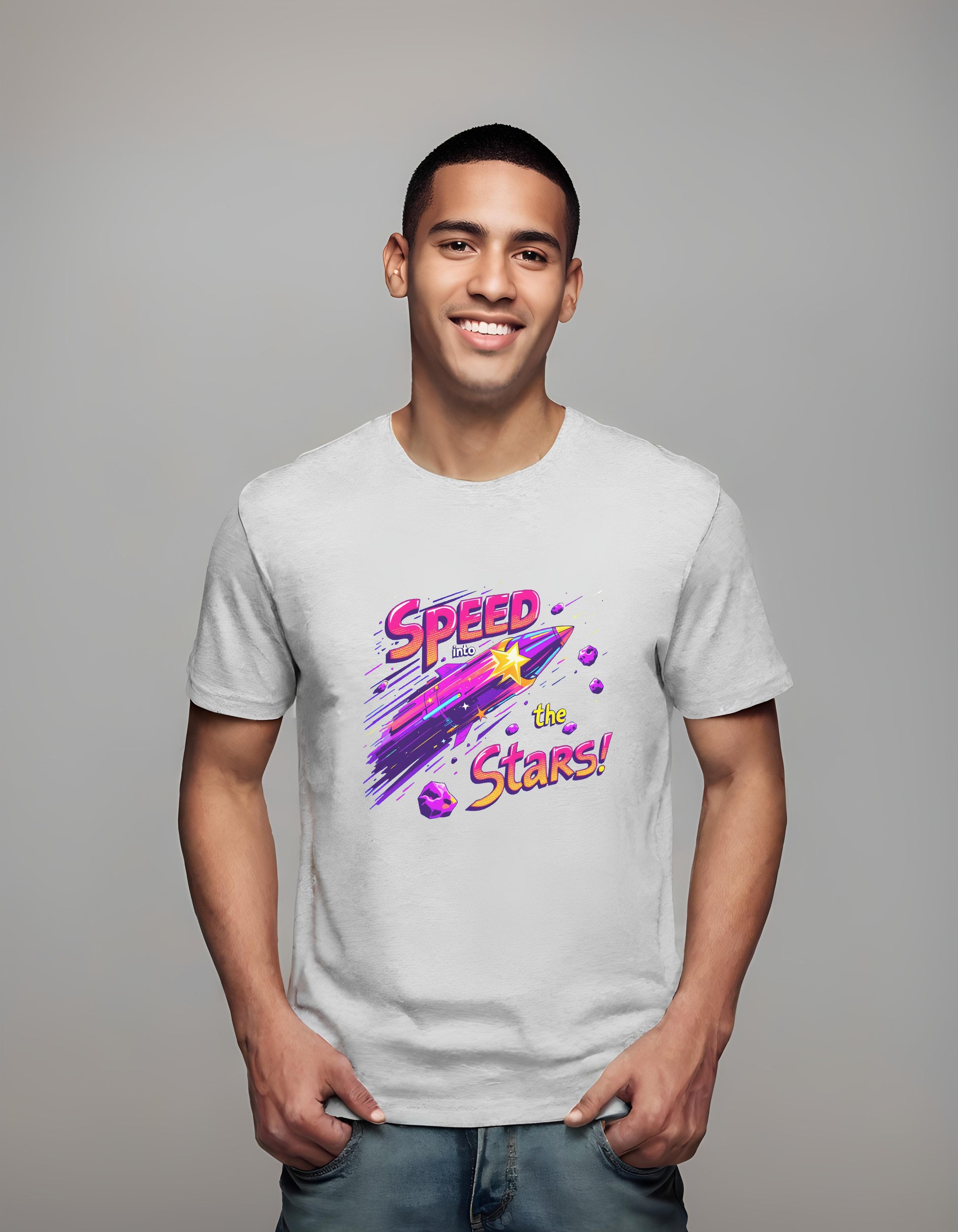 starship art - men - t-shirt