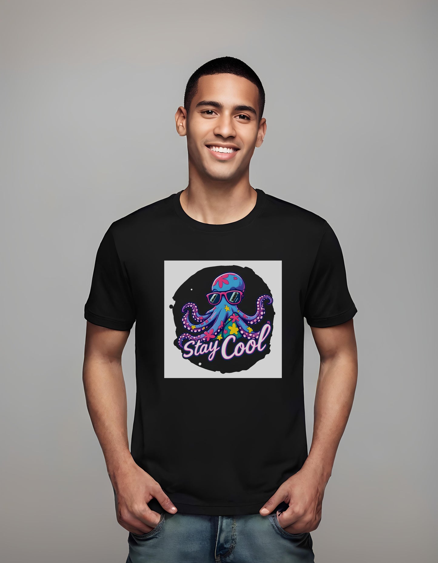 cheerful art - t-shirt - youthful design - kids apparel