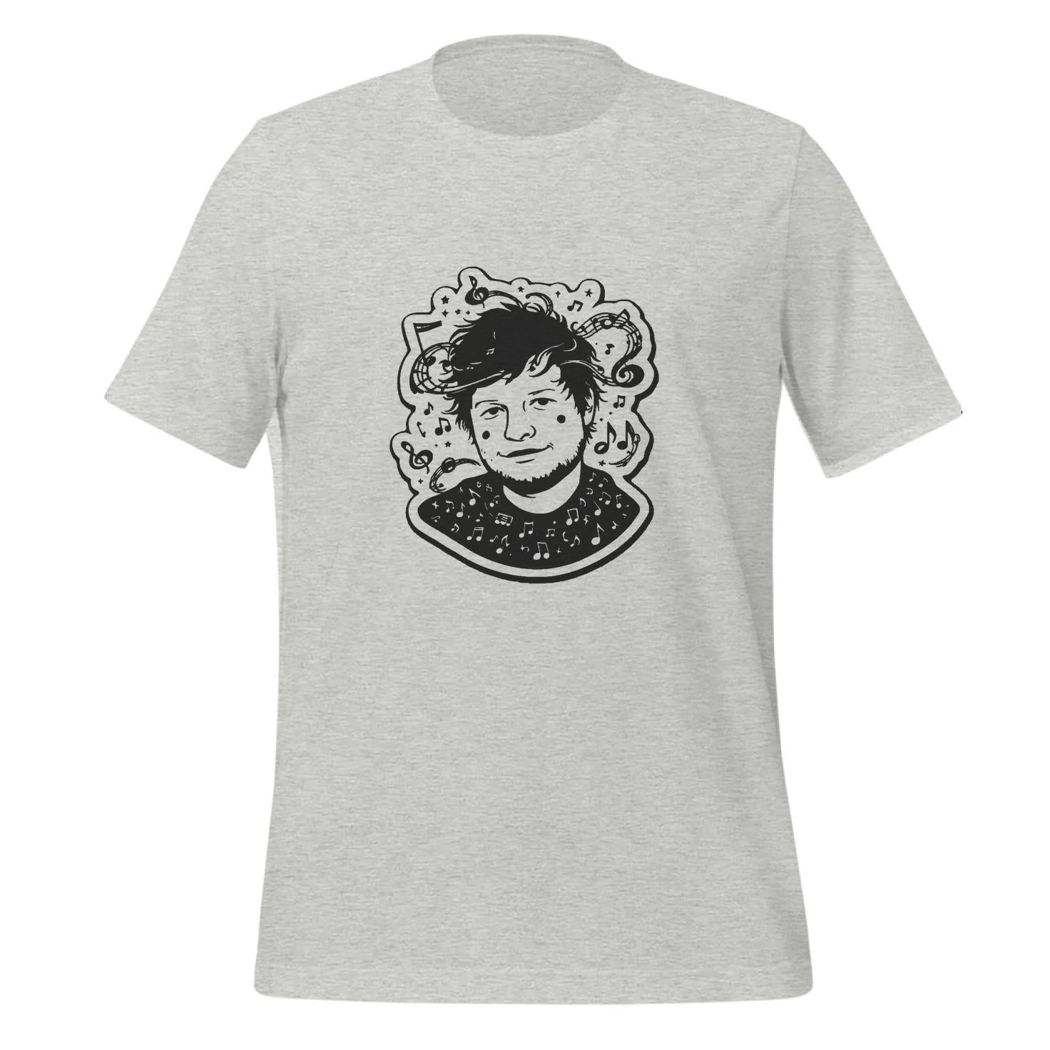 Strumming Serenity | Classic T-Shirt (Unisex) T-Shirt - art, creative types, ed sheeran