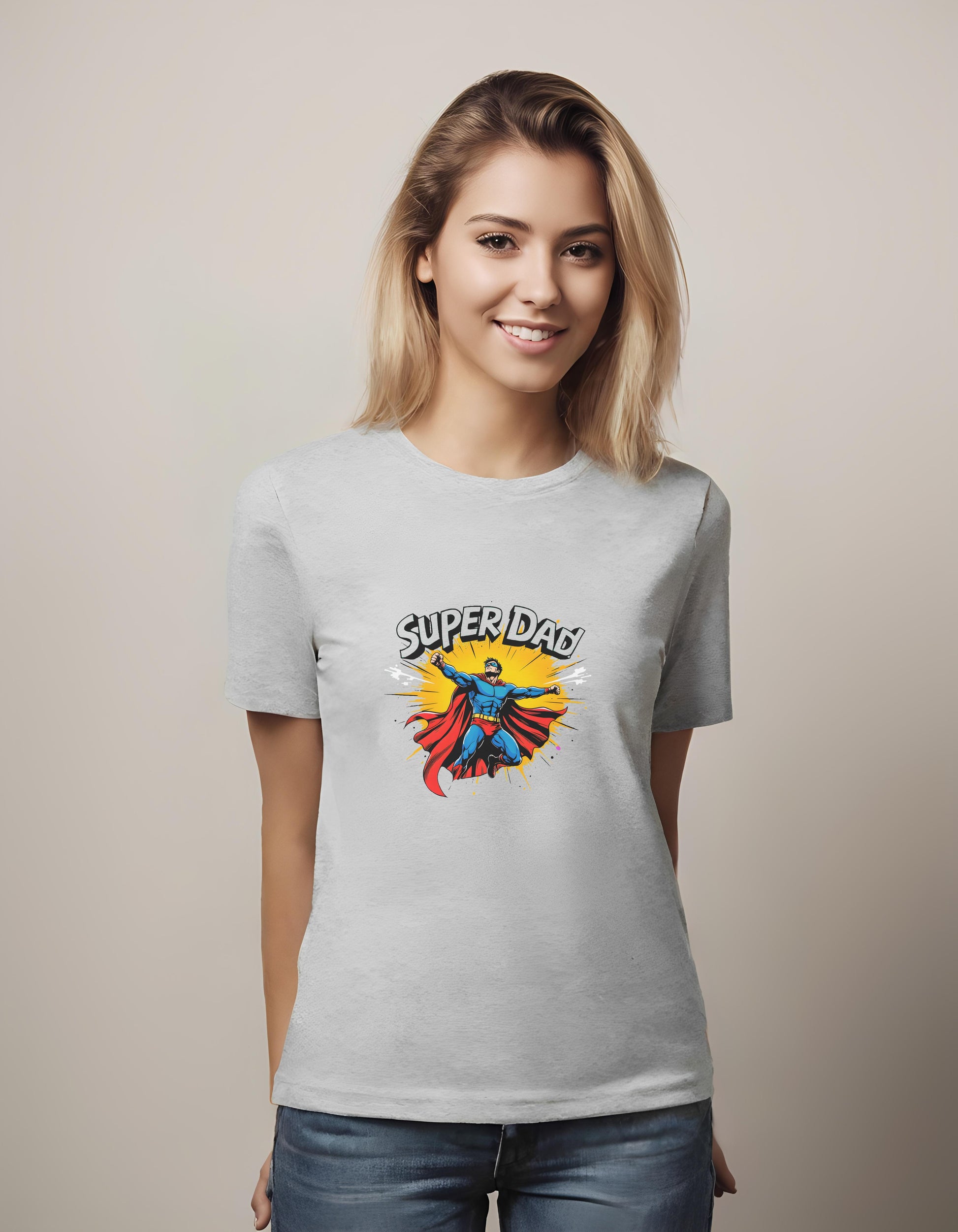 new_arrival - t-shirt - superhero illustration