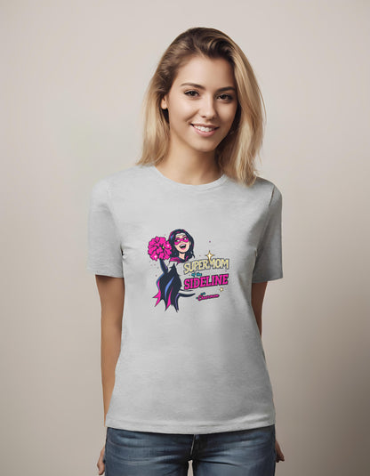 women - supportive mom apparel - t-shirt - team supporters