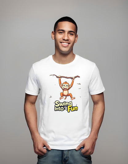 adventure decoration - t-shirt - monkey