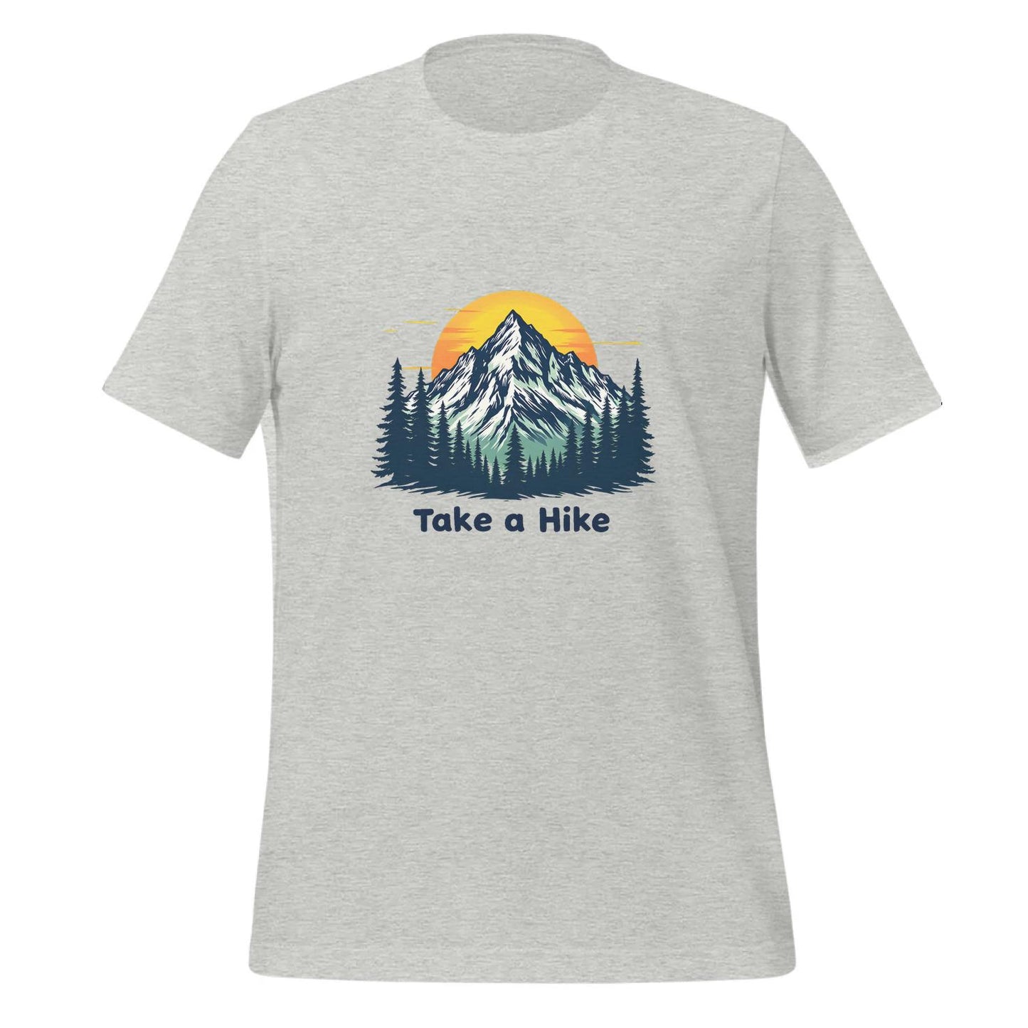 trees - hiking - t-shirt - modern