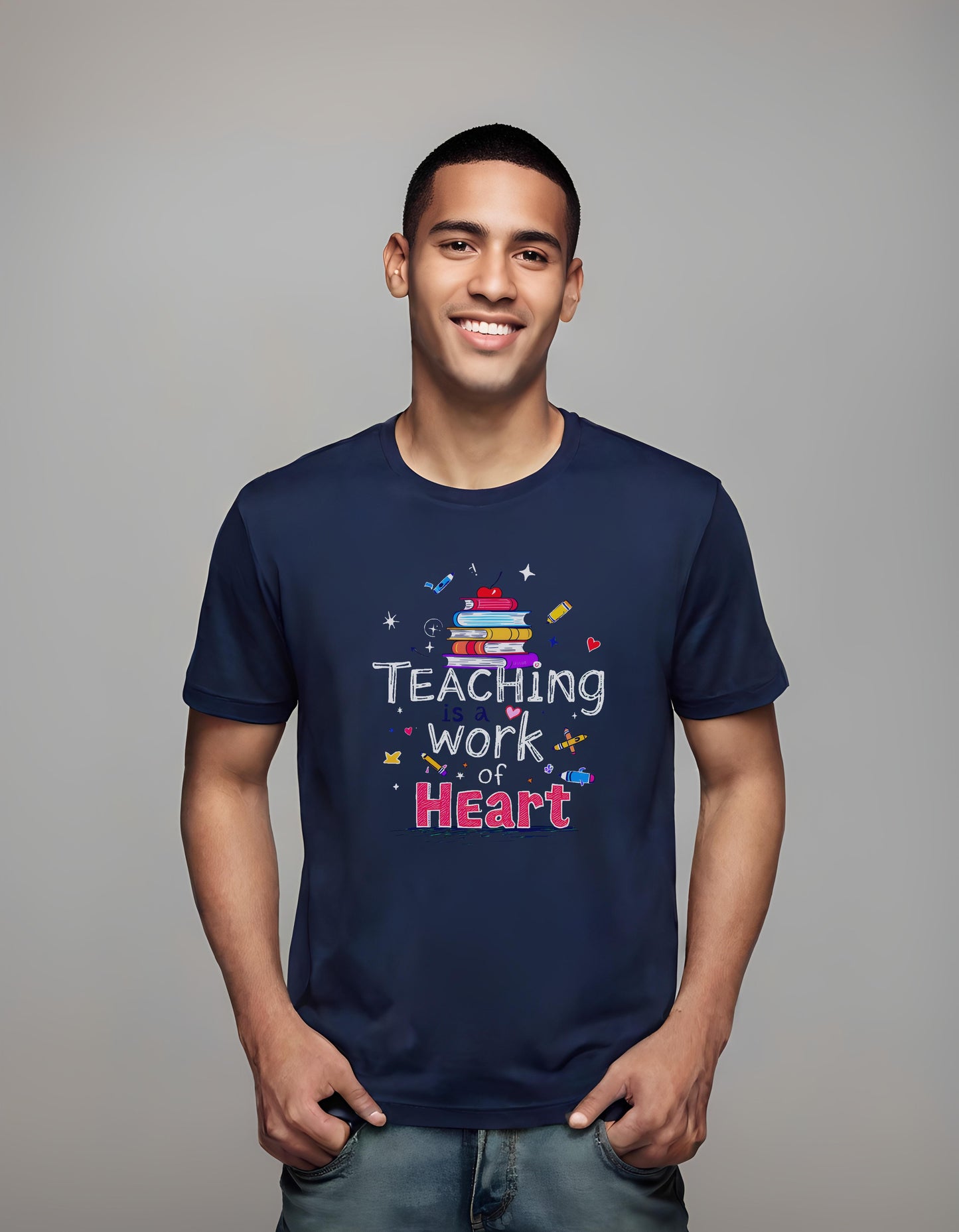 creative expression - school staff - t-shirt