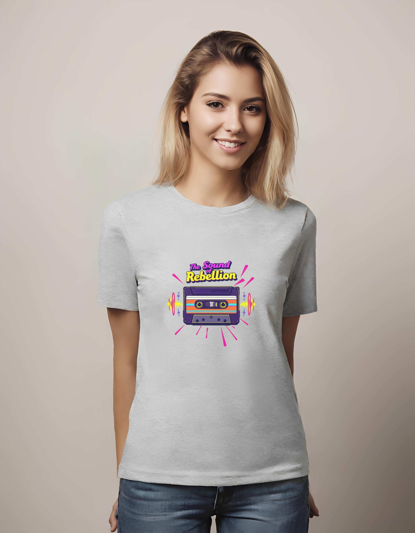 t-shirt - playful sound waves - nostalgia - listeners