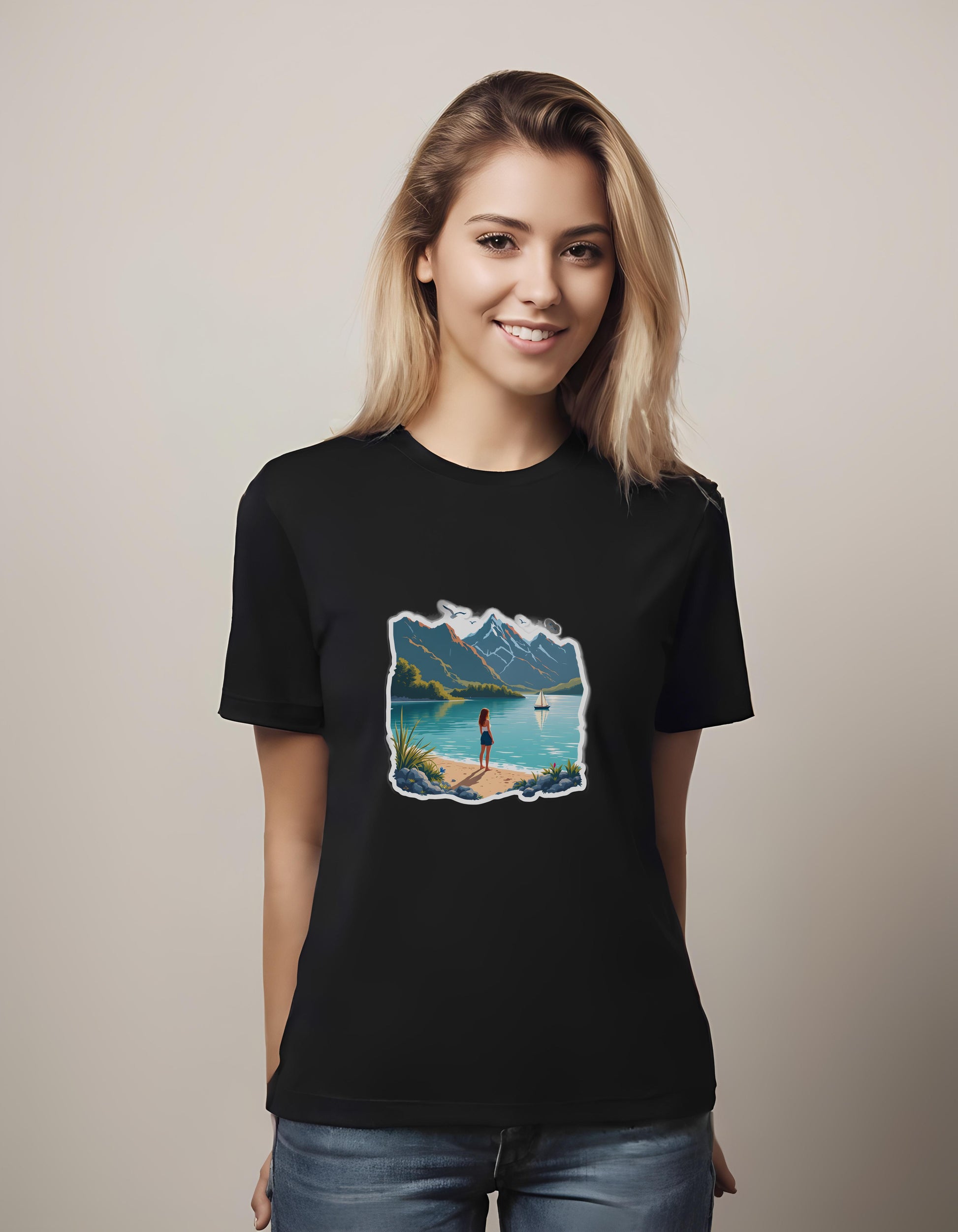 nature - friends - t-shirt - serenity