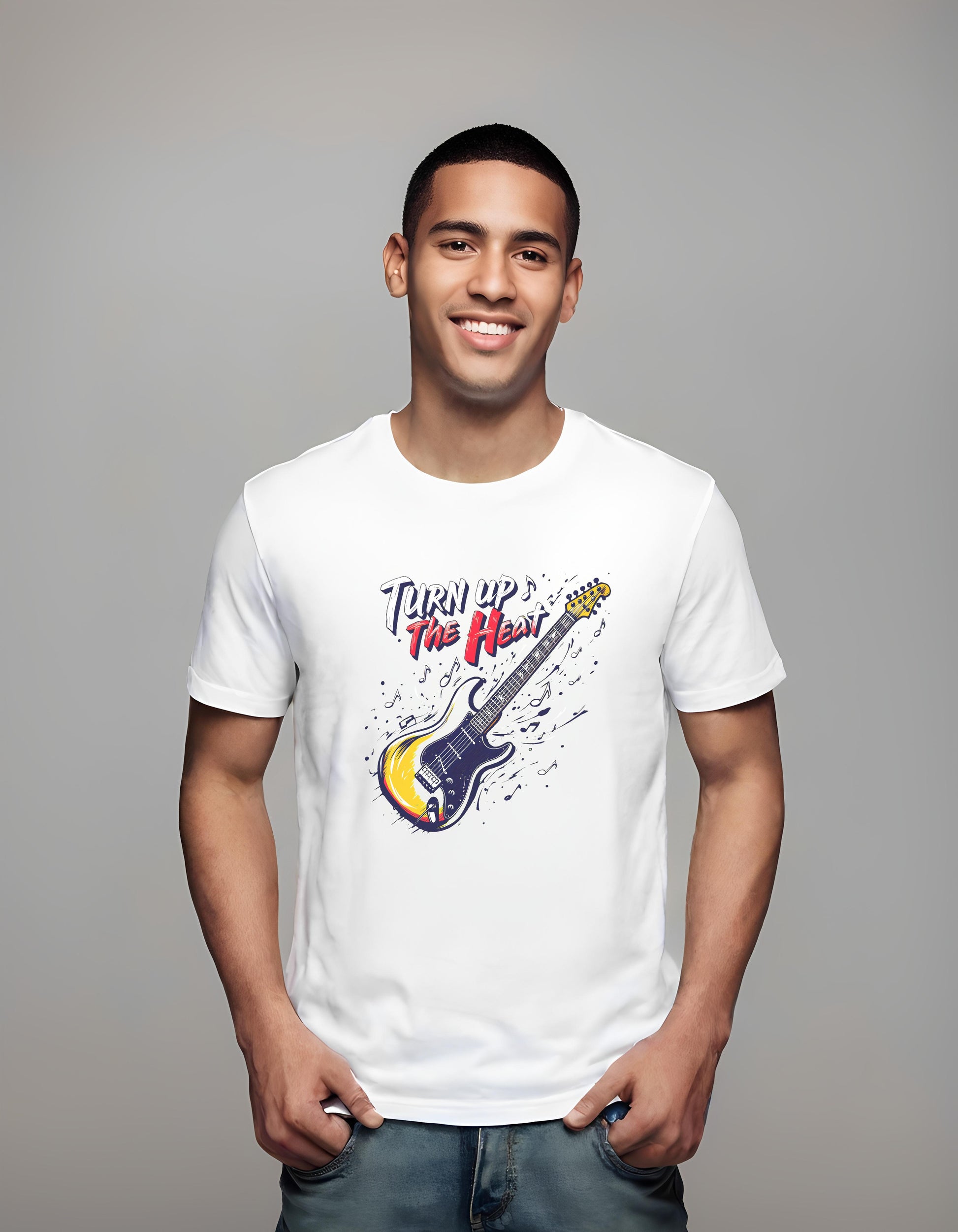 rock fans - concert merchandise - guitar - t-shirt