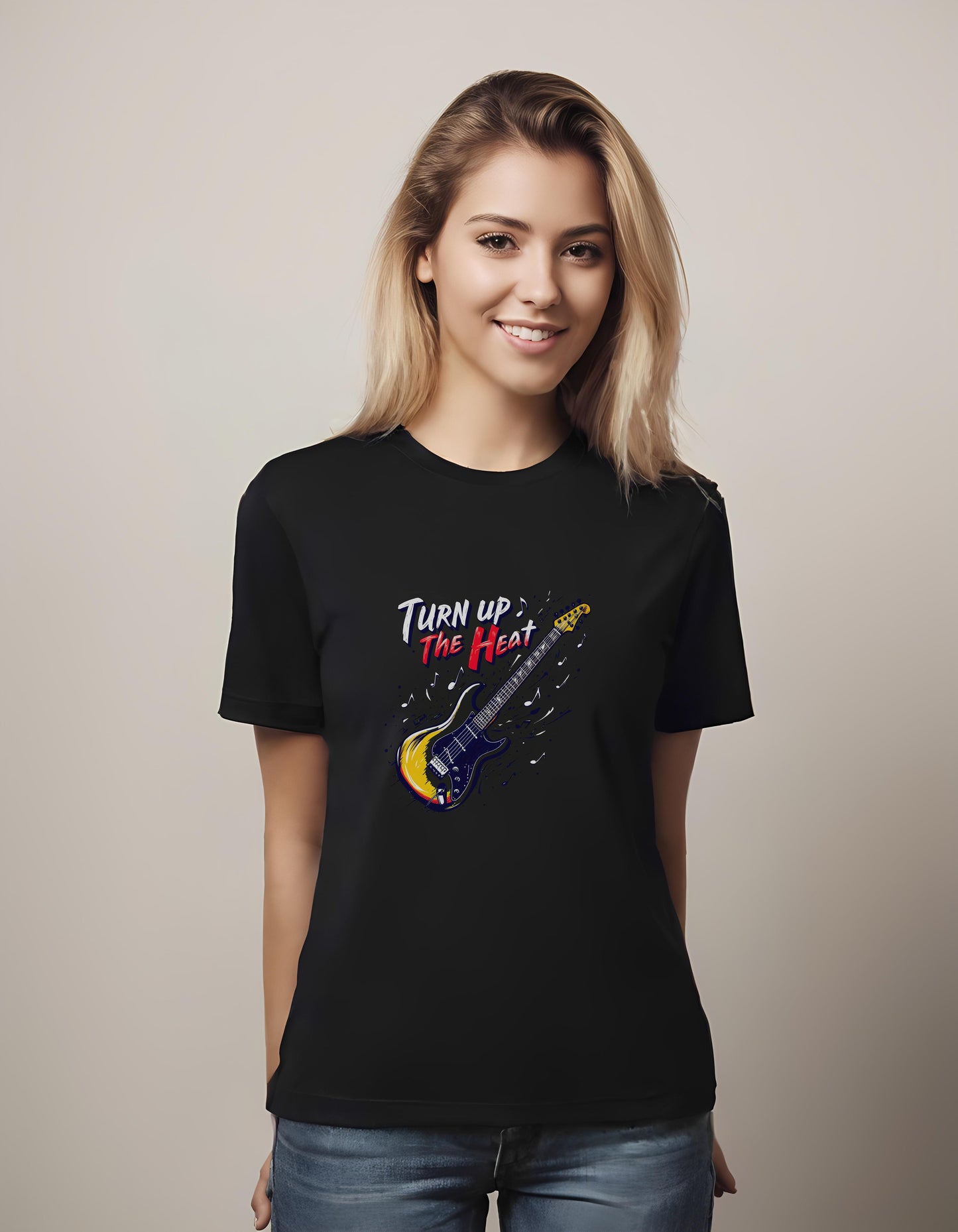 colorful music art - music - musical energy design - t-shirt