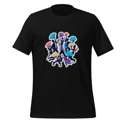 dance party - fan dance t-shirt