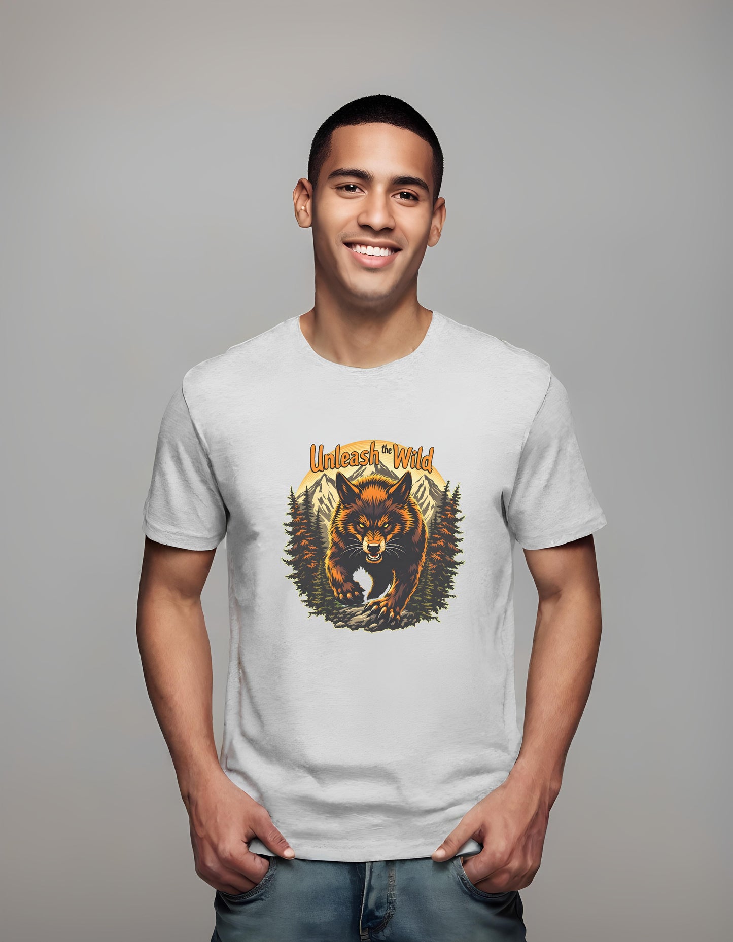 bold graphic art - men - t-shirt