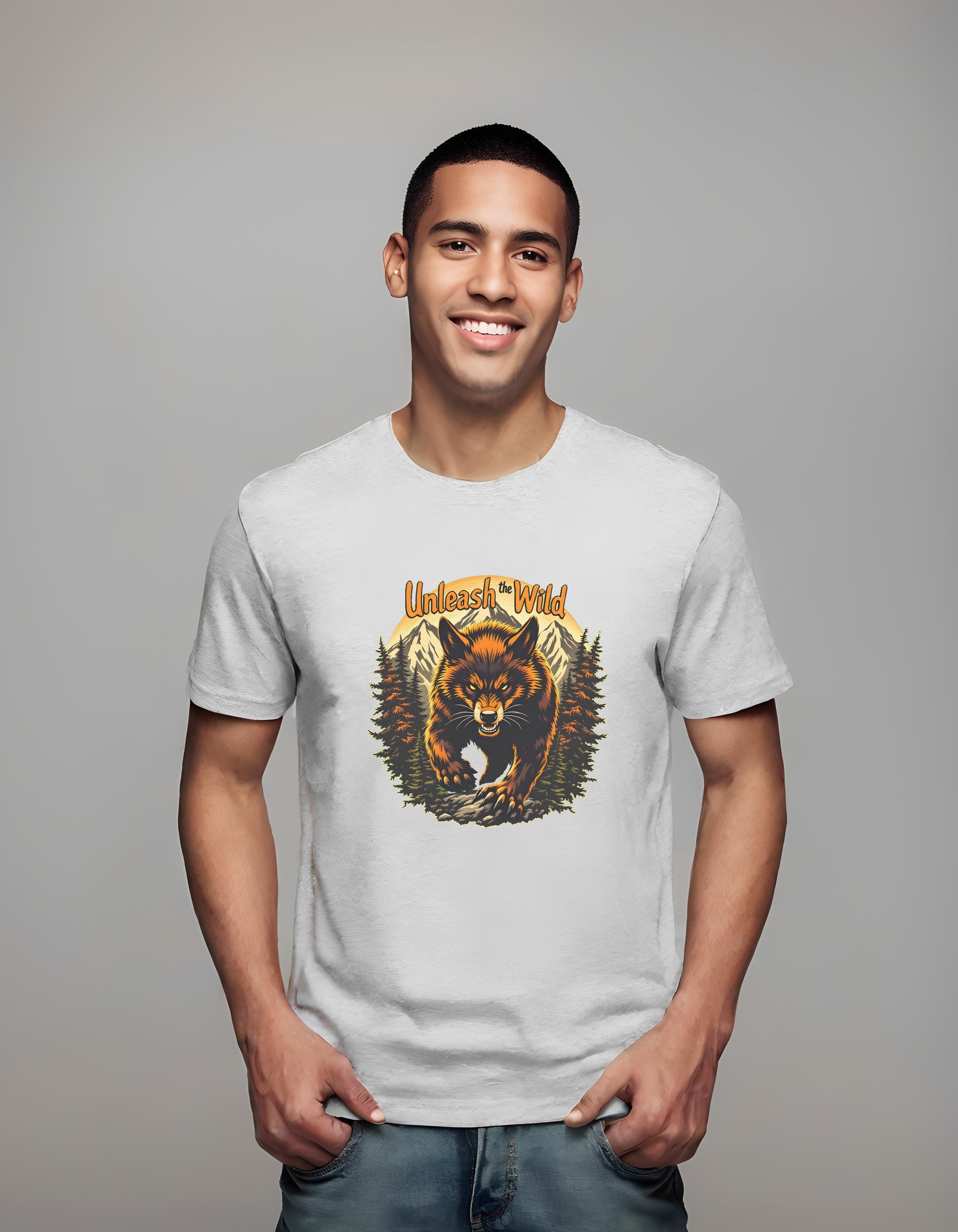 bold graphic art - men - t-shirt