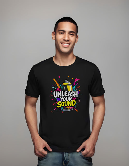 t-shirt - musicians - dynamic graphic design - unisex