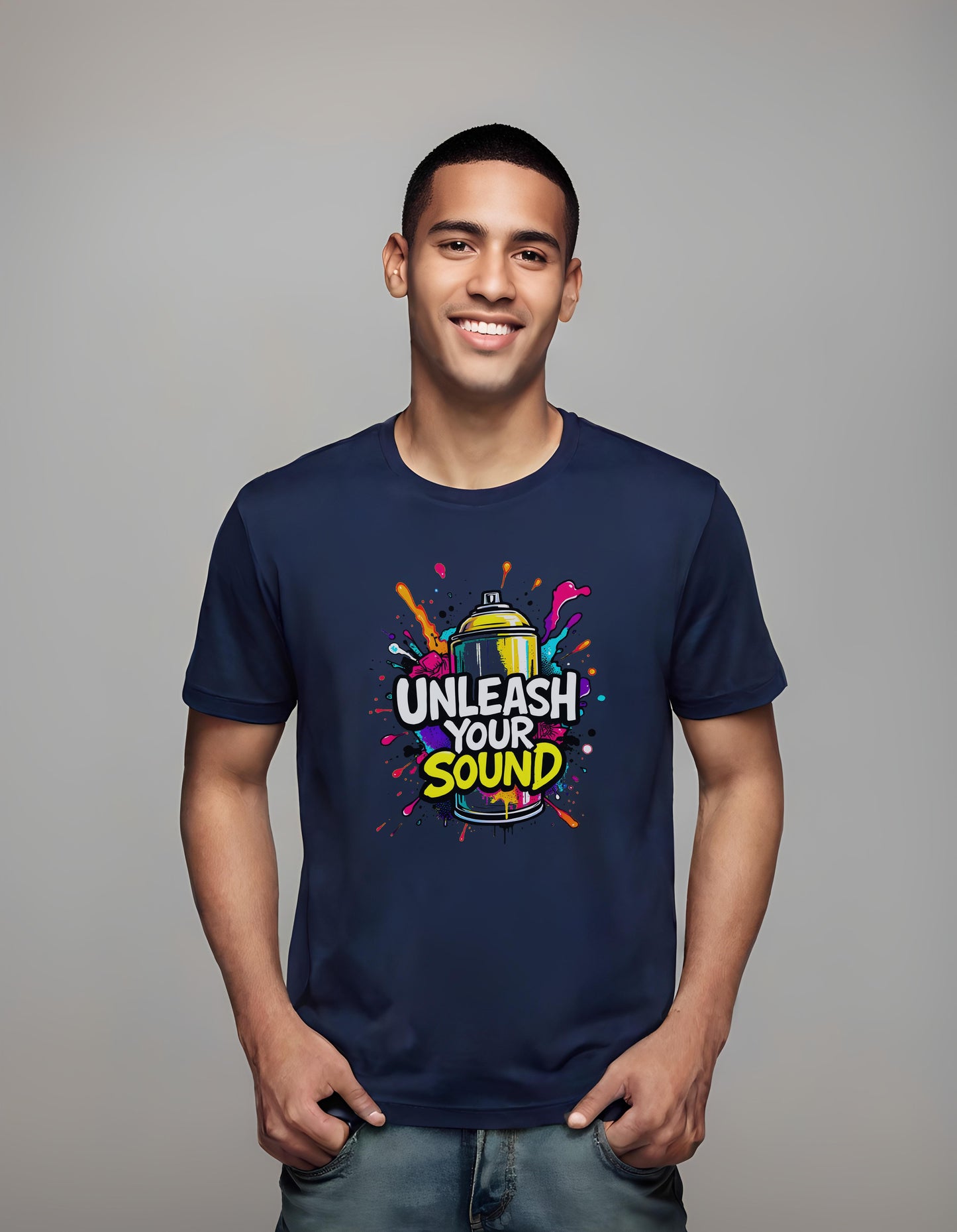 t-shirt - youthful art - music inspired design