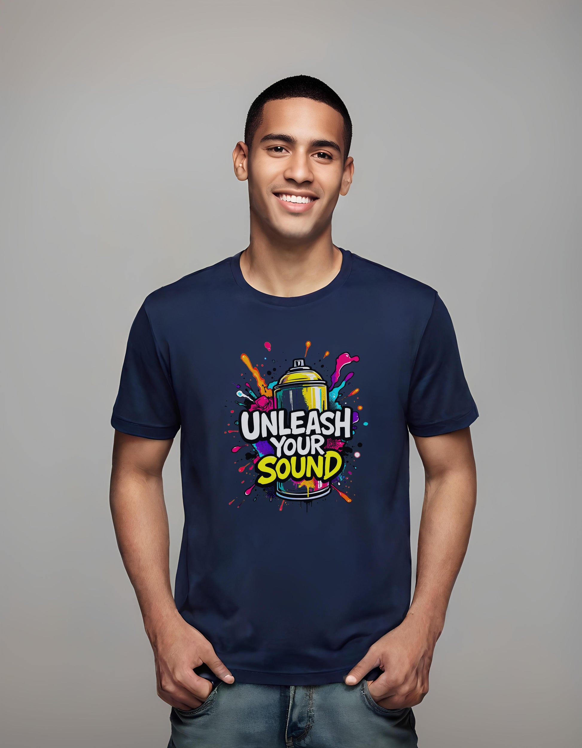 t-shirt - youthful art - music inspired design