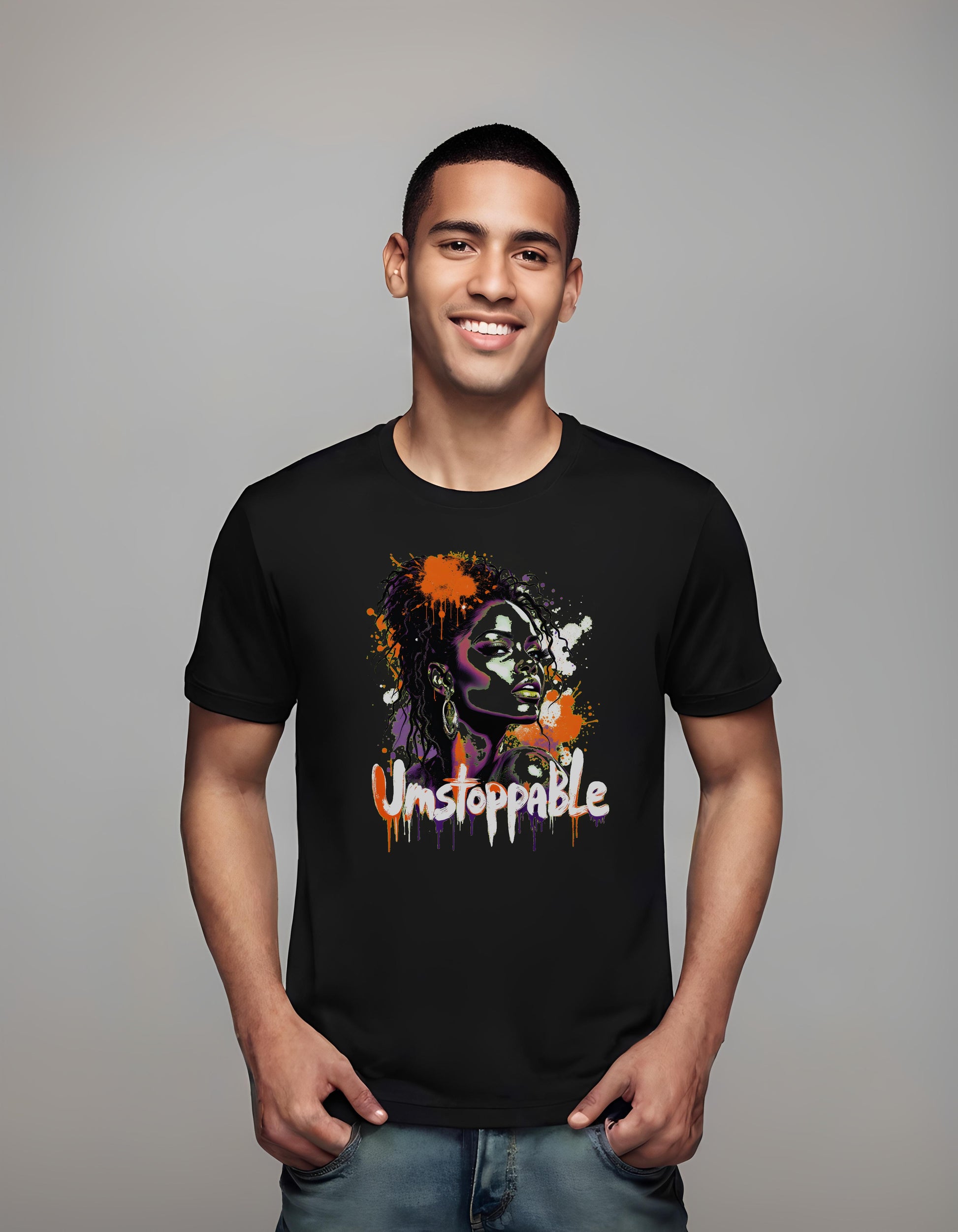 portrait - creatives - t-shirt - empowering artwork