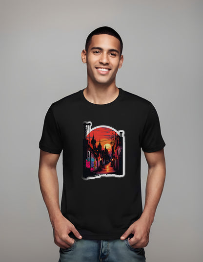 hustle - t-shirt - trendy - art inspired fashion