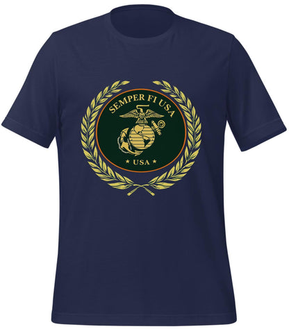 women - t-shirt - navy - dedication