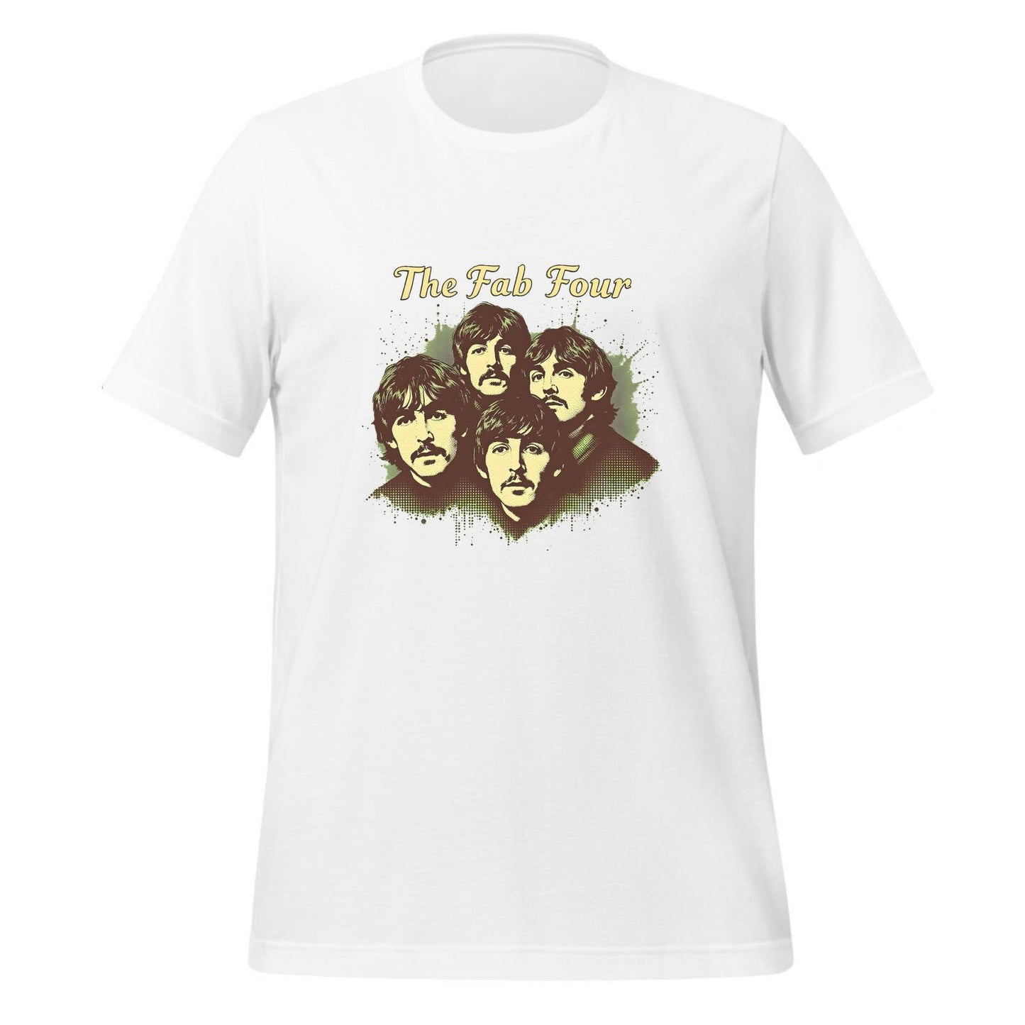 1960s pop culture - t-shirt - popart - white