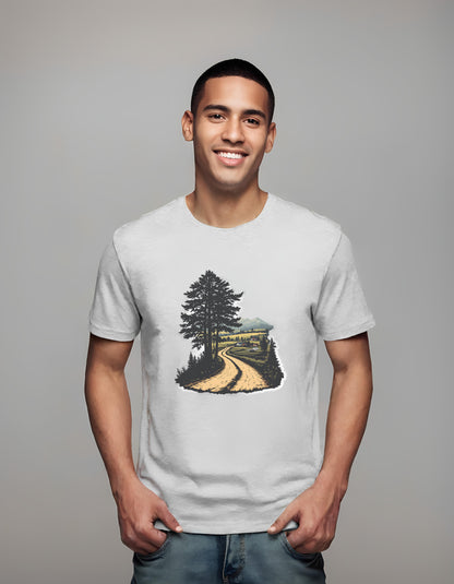 hikers - soft cotton t-shirt - exploration