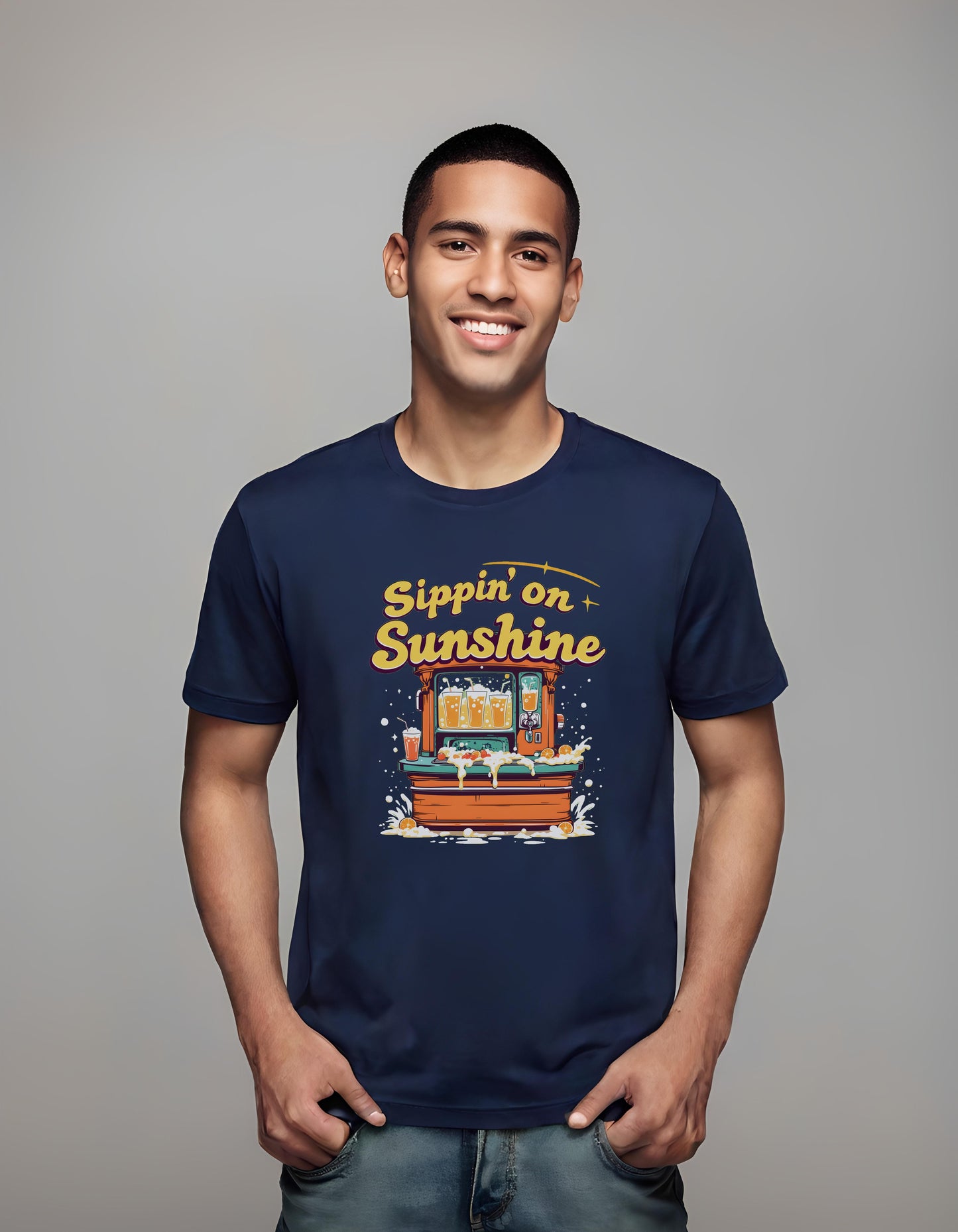 t-shirt - sippin' on sunshine - for_women - fun