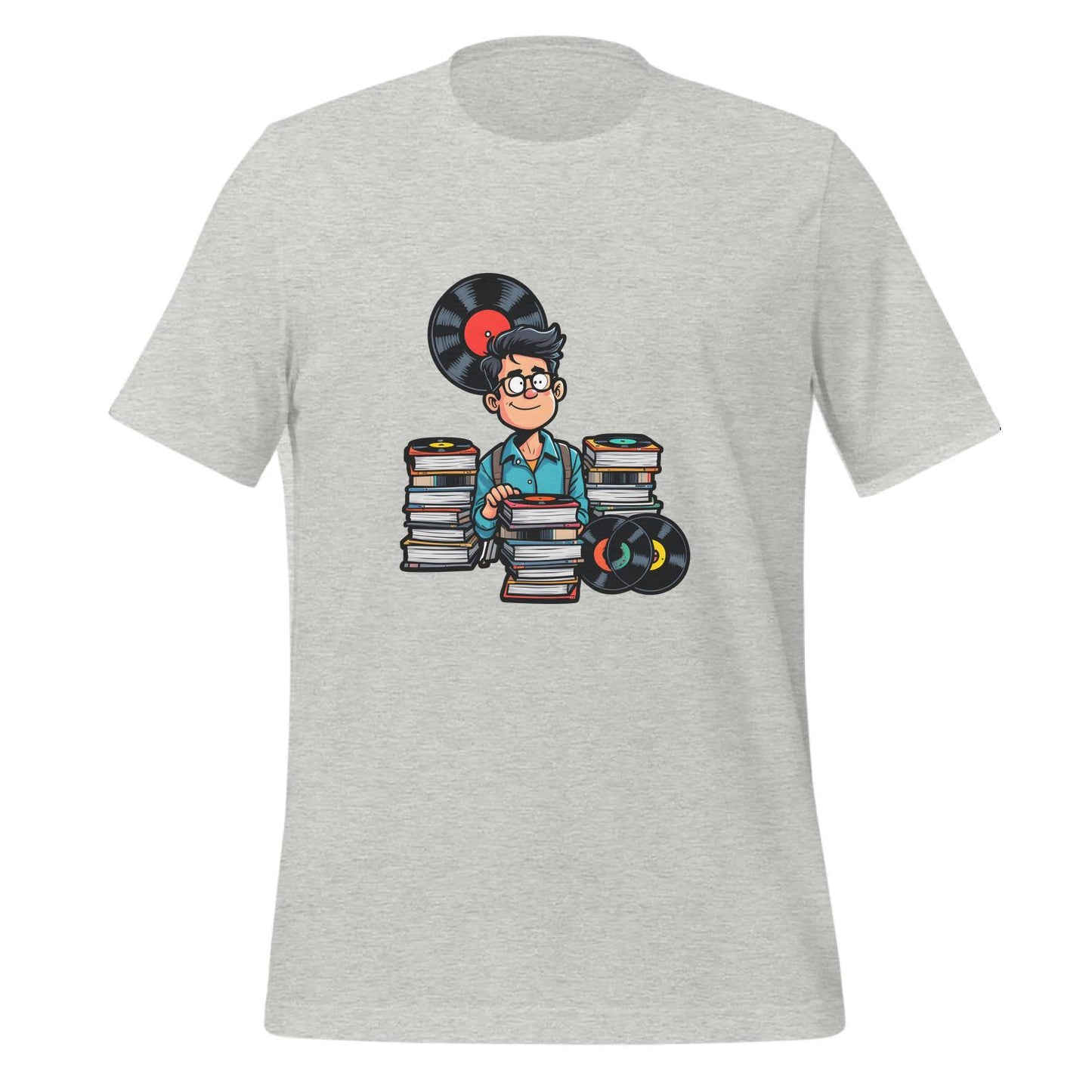 music - t-shirt - everyday wear - nostalgic vinyl shirt