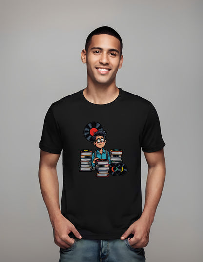 t-shirt - vinyl collector merchandise - casual - for_men