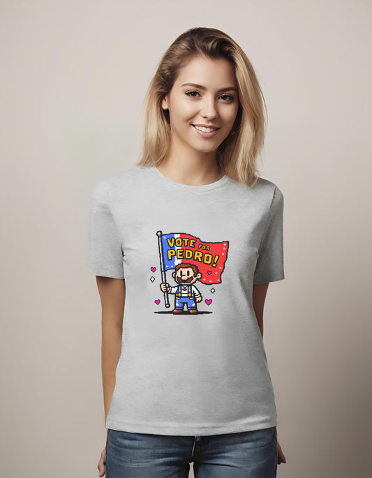 nostalgia - t-shirt - blocky shapes - pixels