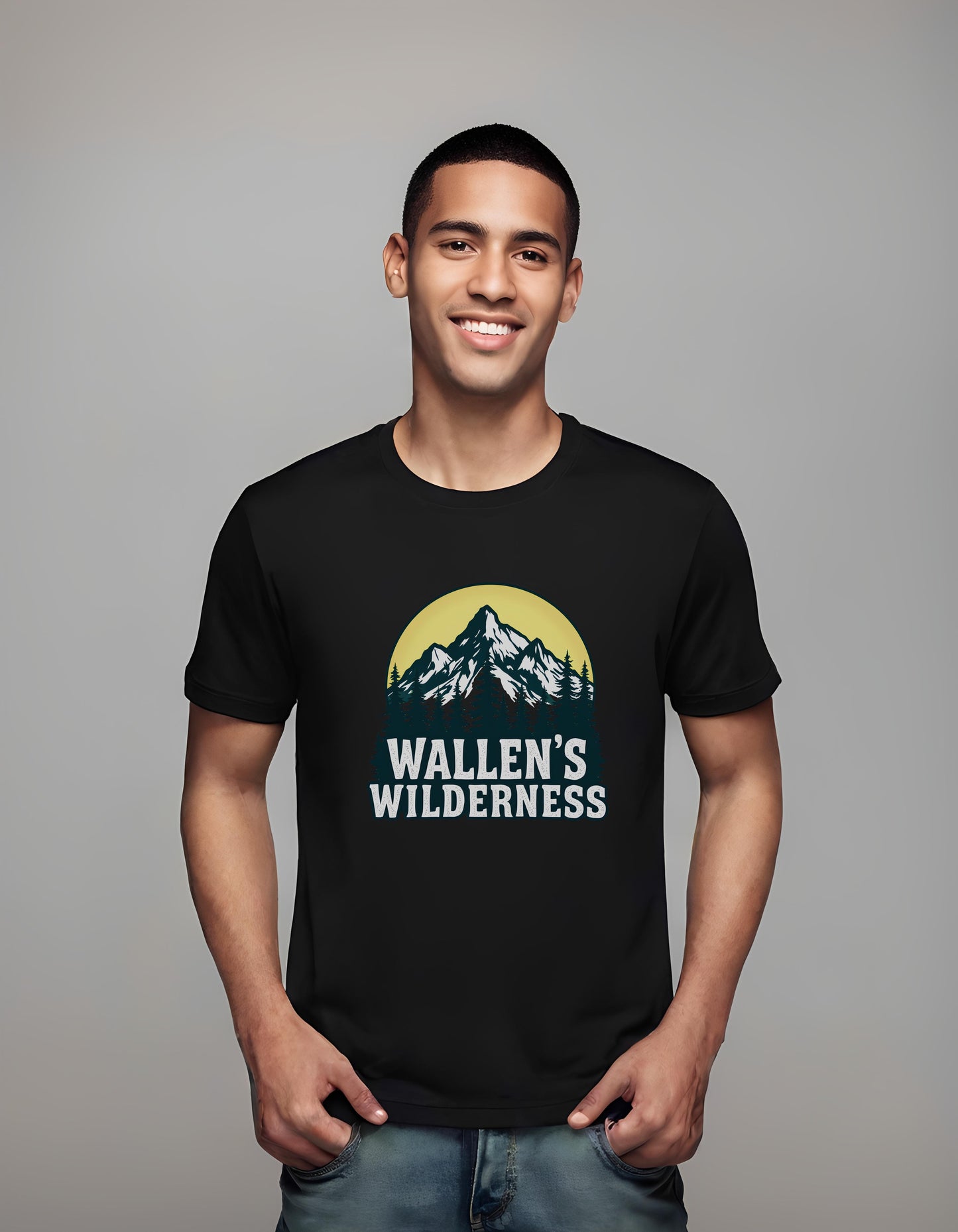 fresh nature art - t-shirt - mountains