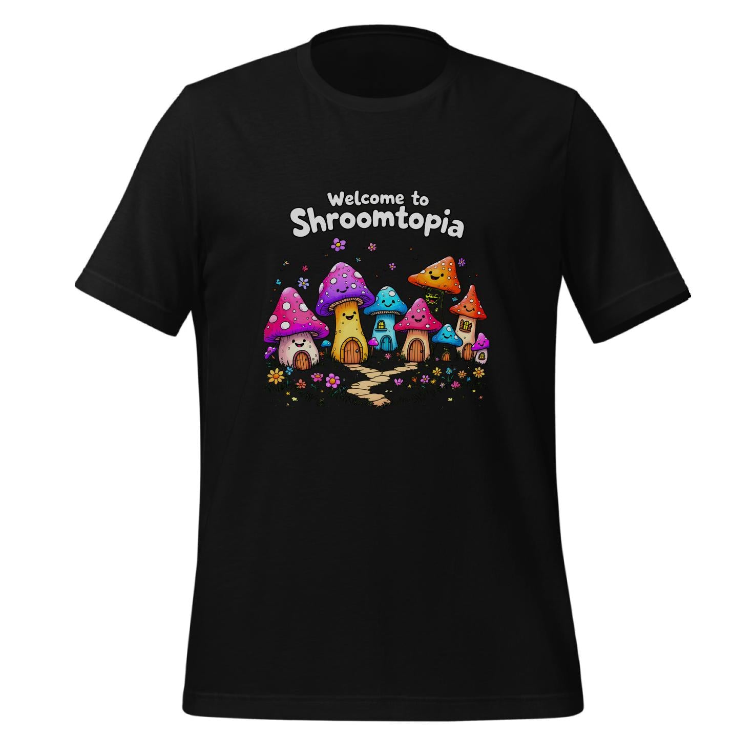 joy - t-shirt - fantasy world - cartoon village tee