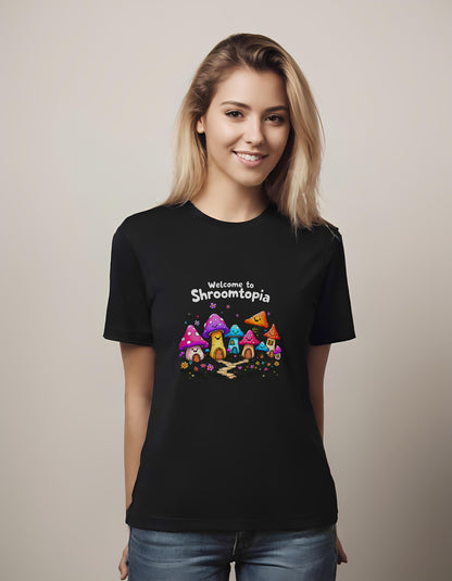 children - whimsical design - t-shirt - happy design