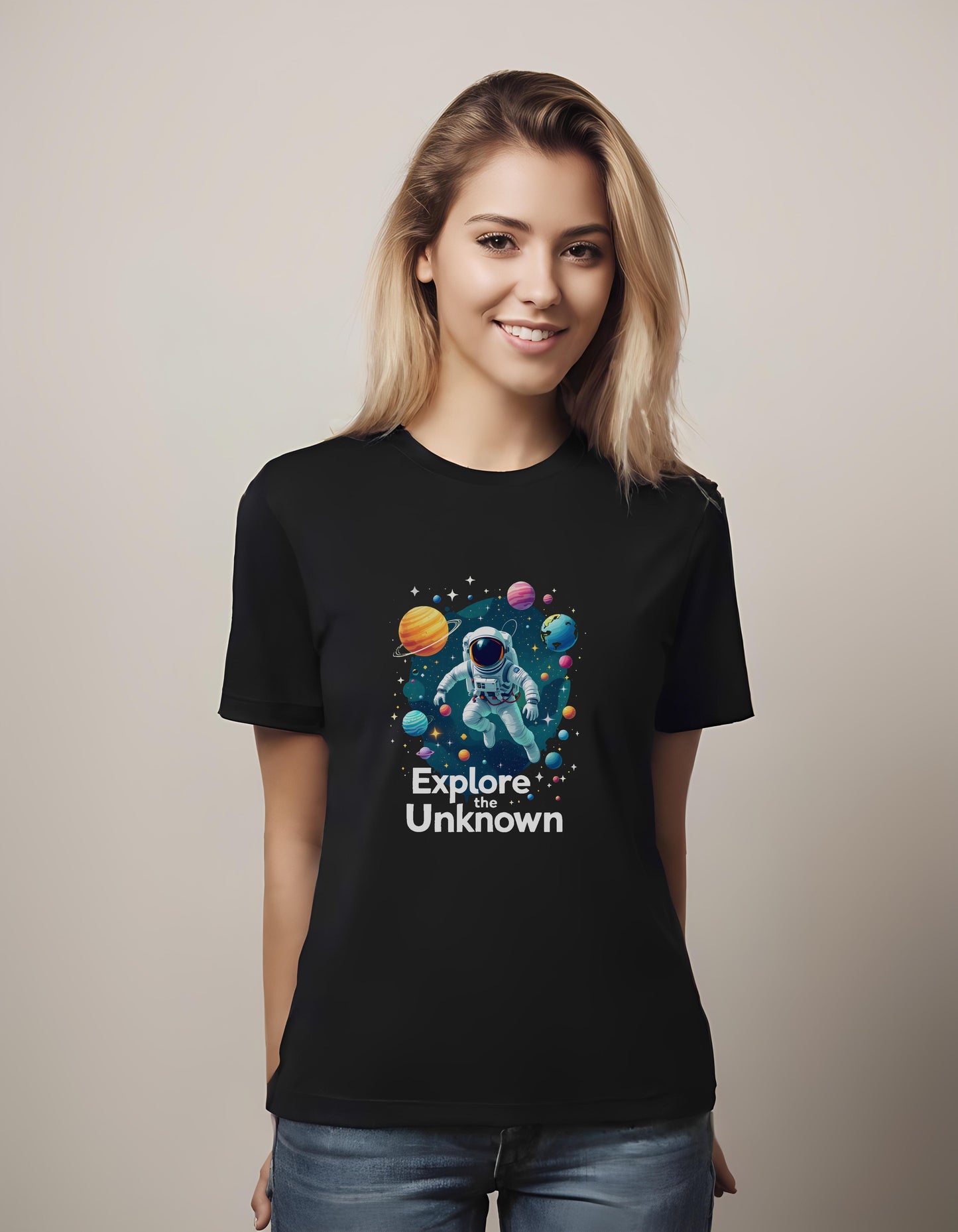 unknown - gift for kids - t-shirt - imaginative space artwork