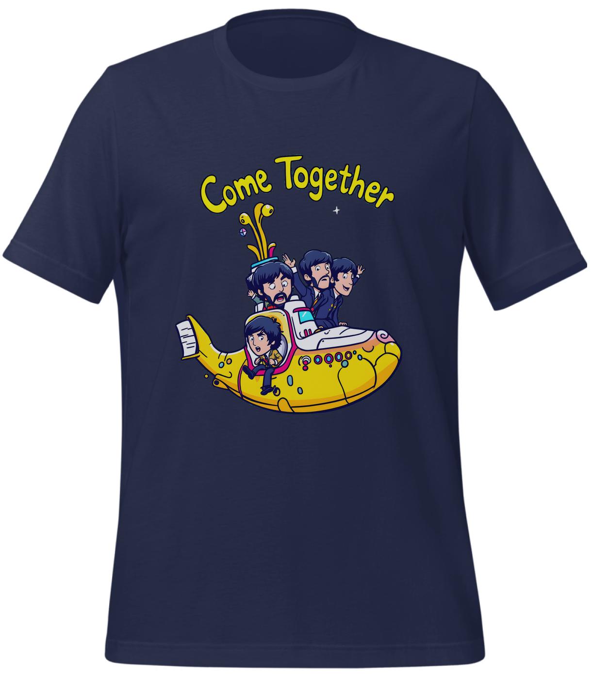 t-shirt - navy - come together - friends