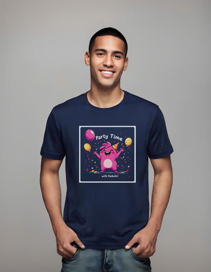 party time design - bold playful text - t-shirt - relatives