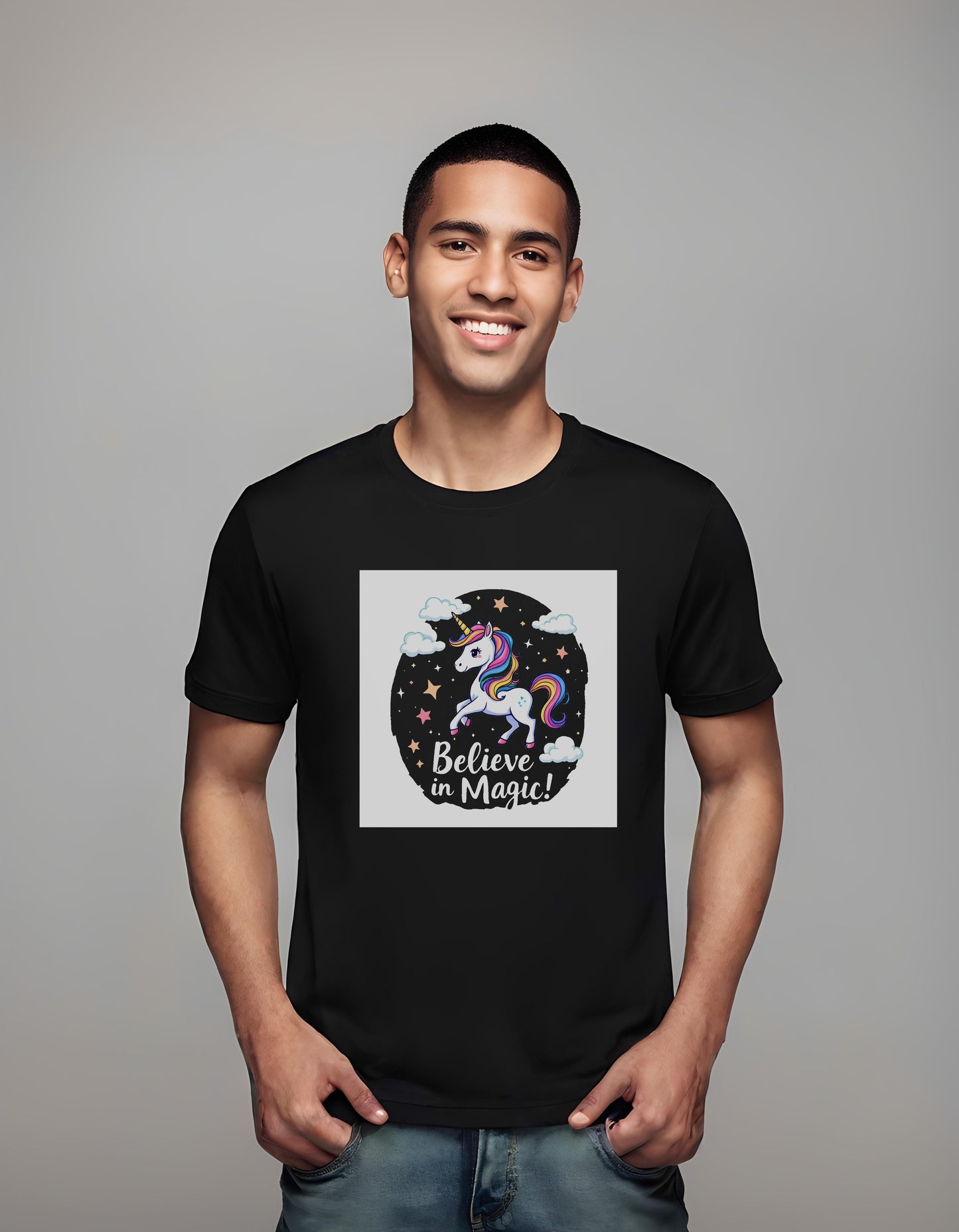 t-shirt - unicorn design - unicorn - youthful