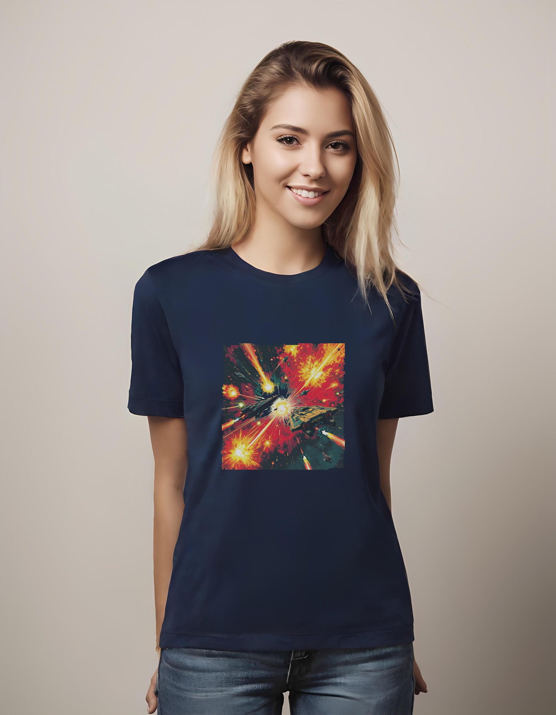 comic fans - t-shirt - digital battle art